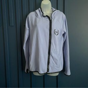 PINK zip up hooded jacket